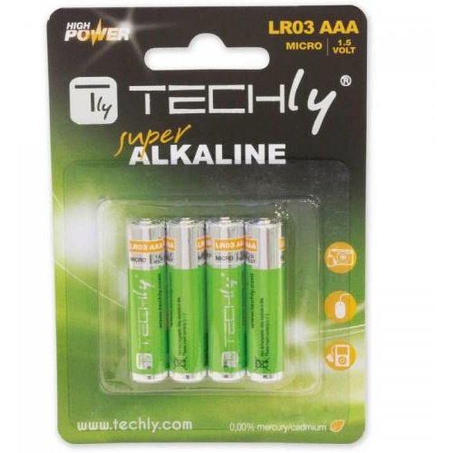 Baterii alcaline 307001 1.5V AAA LR03 4 bucati