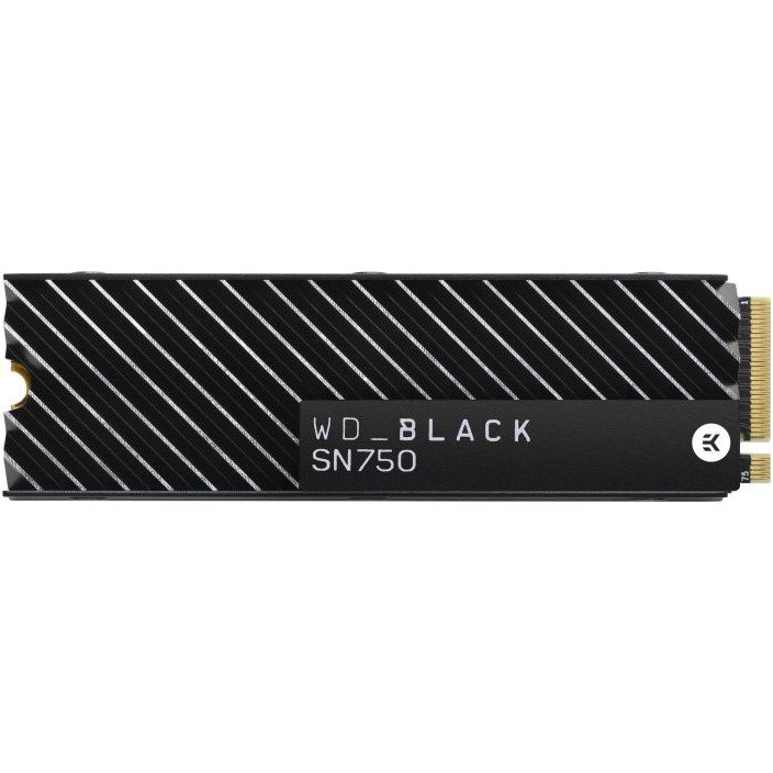 SSD Black SN750 Heatsink 500GB PCIe M.2 2280