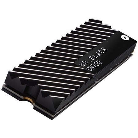 SSD WD Black SN750 Heatsink 500GB PCIe M.2 2280