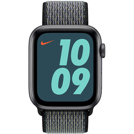 Accesoriu smartwatch Apple Watch 44mm Nike Band World Indigo Lime Blast Nike Sport Loop
