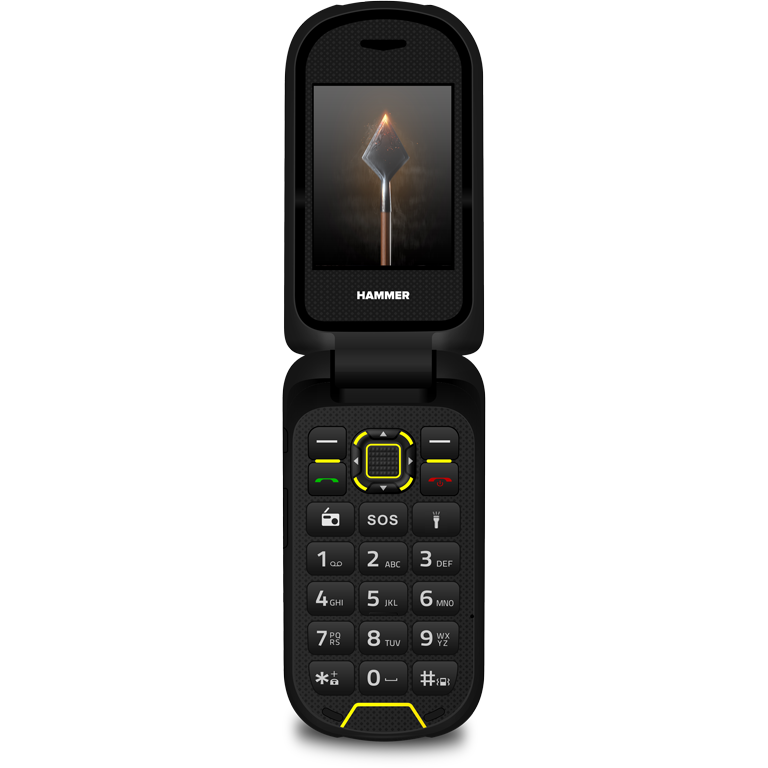 Telefon mobil Hammer Bow+ Dual SIM 3G Black