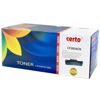 Cartus Toner CF283A  Compatibil HP 1500 pagini Negru