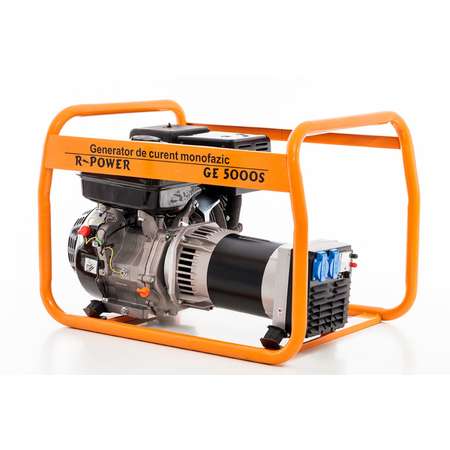 Generator curent Ruris R-Power GE 5000 13 CP 389 CC Portocaliu