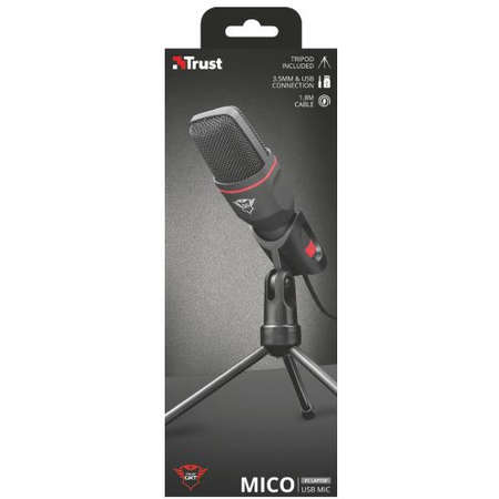 Microfon Trust GXT 212 USB Black