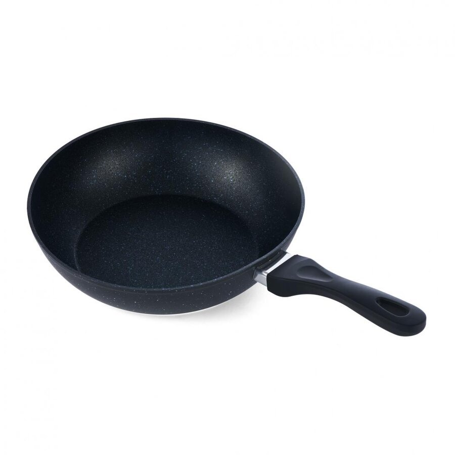 Tigaie Aluminiu Wok 30x8 cm Black Sand