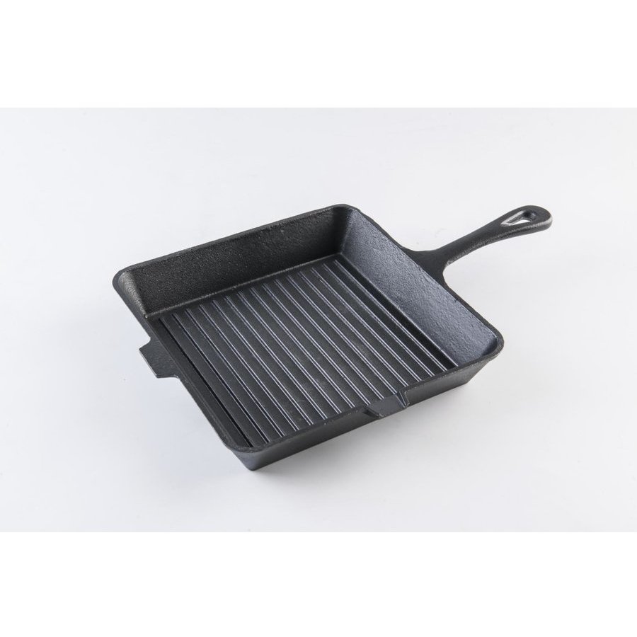 Tigaie Grill Fonta 25x4.7 cm Black