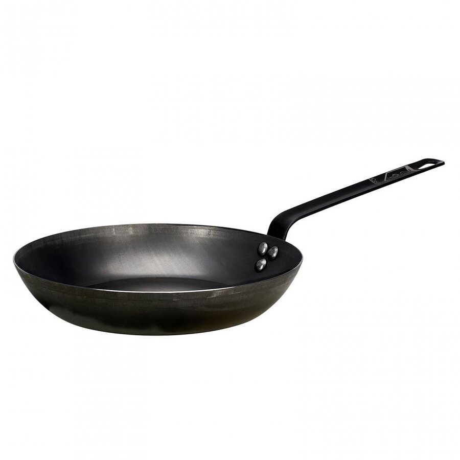 Tigaie Otel profesionala 28x5.1 cm Black