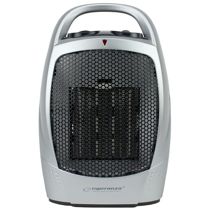 Aeroterma ceramica EHH005 Putere  1500W Protectie Supraincalzire Termostat Negru/Gri