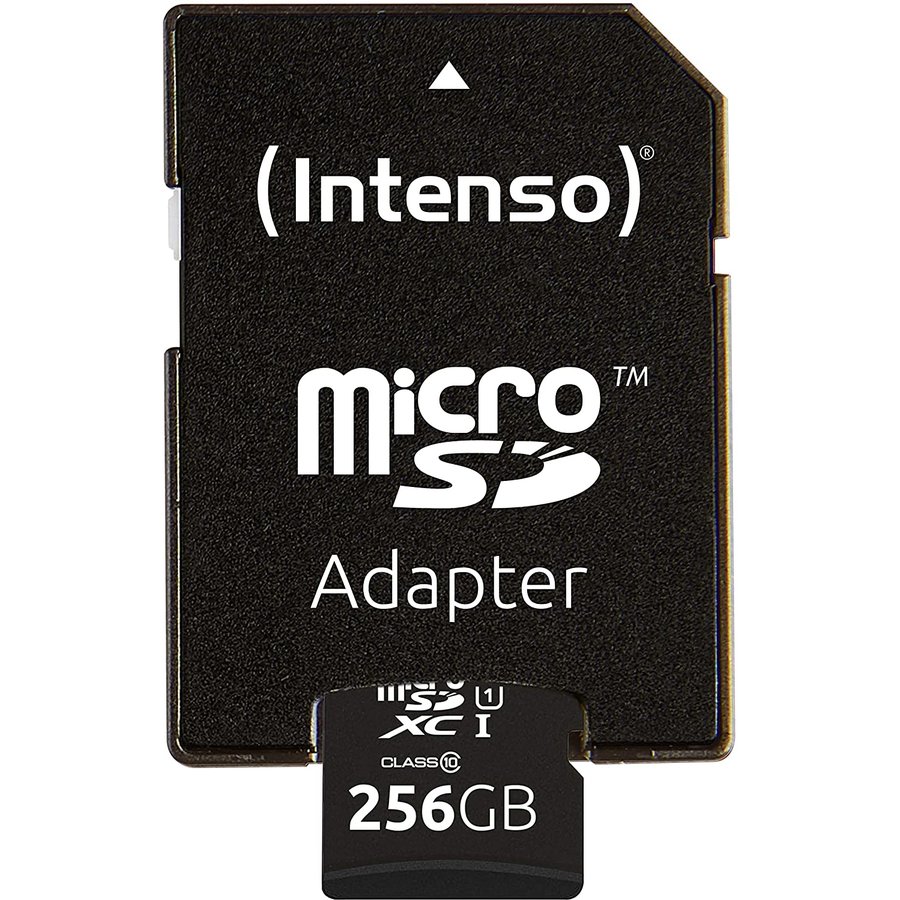 Card de memorie R45 Premium 256GB MicroSDXC Clasa 10 UHS-I U1 + Adaptor SD