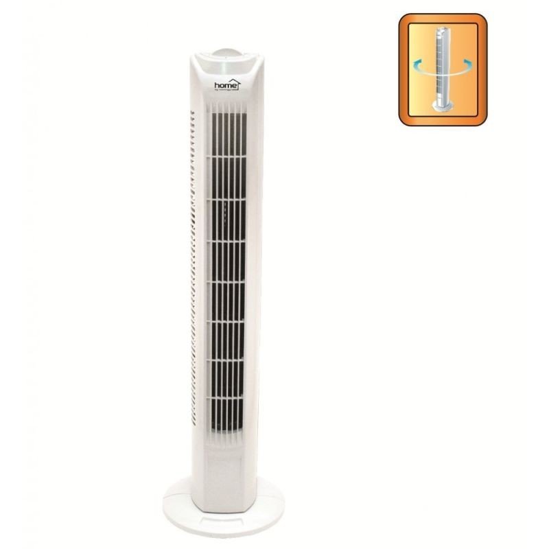 Ventilator tip stalp TWF81 45W 3 trepte de viteza 80cm Alb