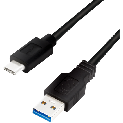 Cablu de date CU0167 USB 3.2 USB-A la USB-C 0.5m Black