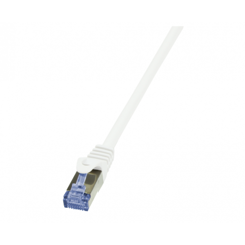 Patchcord Logilink CQ4031S S/FTP Cat6a 1m White