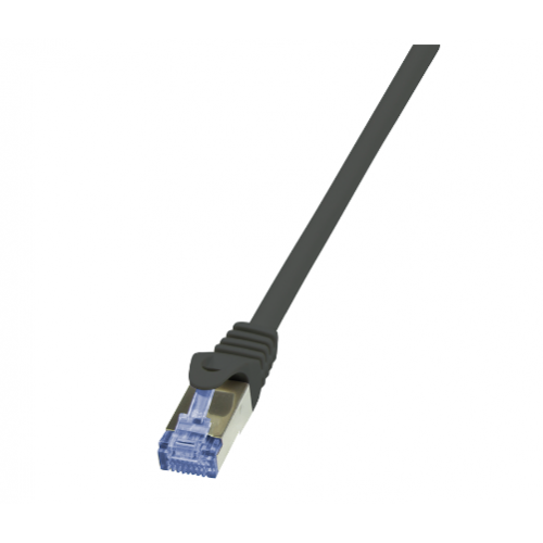Patchcord Logilink CQ4063S S/FTP Cat6a 3m Black