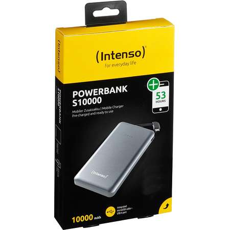 Acumulator extern Intenso Powerbank S10000 10000mAh Grey