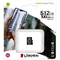 Card Kingston Canvas Select Plus 512GB microSDXC 512GB Clasa 10