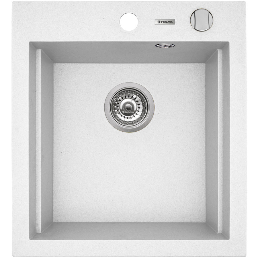 Chiuveta bucatarie SIROS 47x51.5 1B Alb