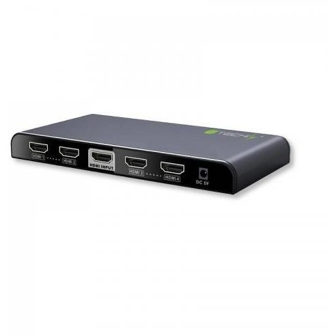 KVM 023981 4x HDMI Black