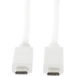 Cablu de date CU0130 USB-C - USB-C 0.5m White