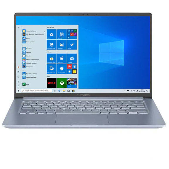 Laptop ViivoBook X403JA-BM005 14 inch Intel Core i5-1035G1 8GB DDR4 512GB SSD Silver Blue