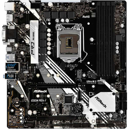 Placa de baza Asrock B365M PRO4-F Intel LGA1151 mATX