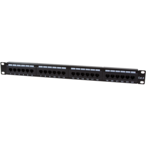 Patch Panel NP0004 19 inch CAT6 24 porturi Black