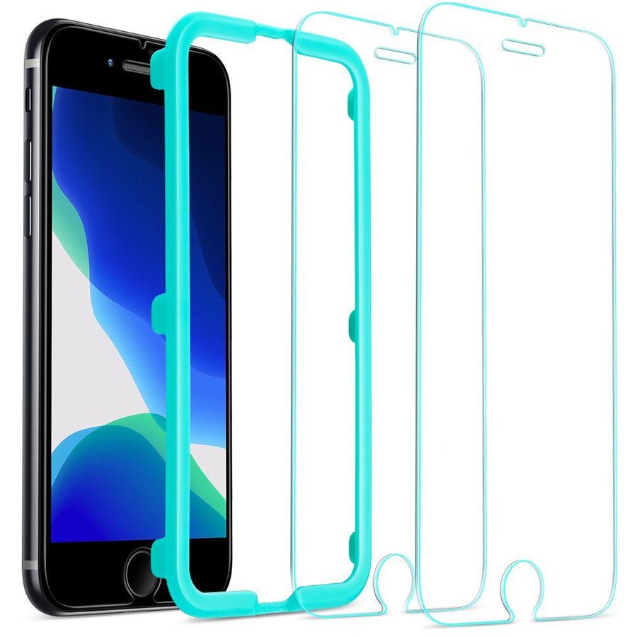 Folie protectie transparenta Case Friendly Tempered Glass iPhone 7/8/SE 2020/2022 2-Pack