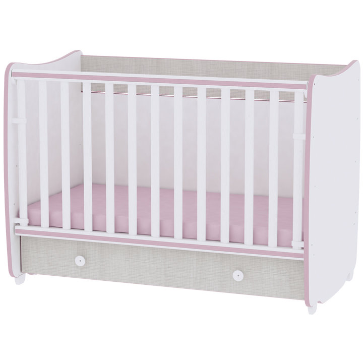 Mobilier DREAM NEW 10150420032A 124x74x90cm White & Pink Crossline