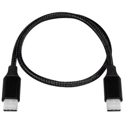 Cablu de date Logilink CU0153 USB-C - USB-C 0.3m Black