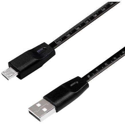 Cablu de date CU0158 USB 2.0 - Micro USB 1m Black