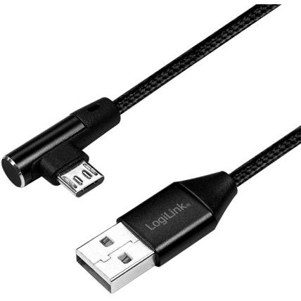 Cablu de date CU0142 USB - Micro USB 1m Black