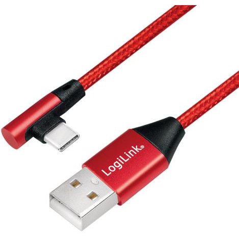 Cablu de date CU0146 USB - USB-C 1m Red