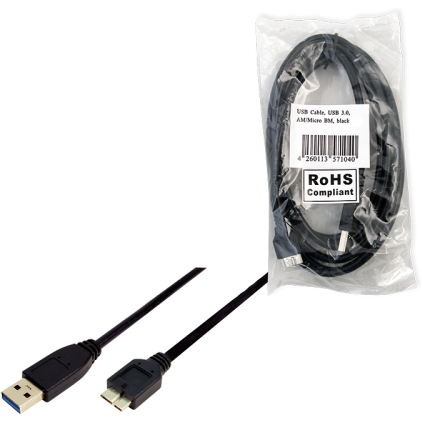 Cablu Logilink CU0026 USB 3.0 Tip A - Micro USB Tip B 1m — imaginea 4