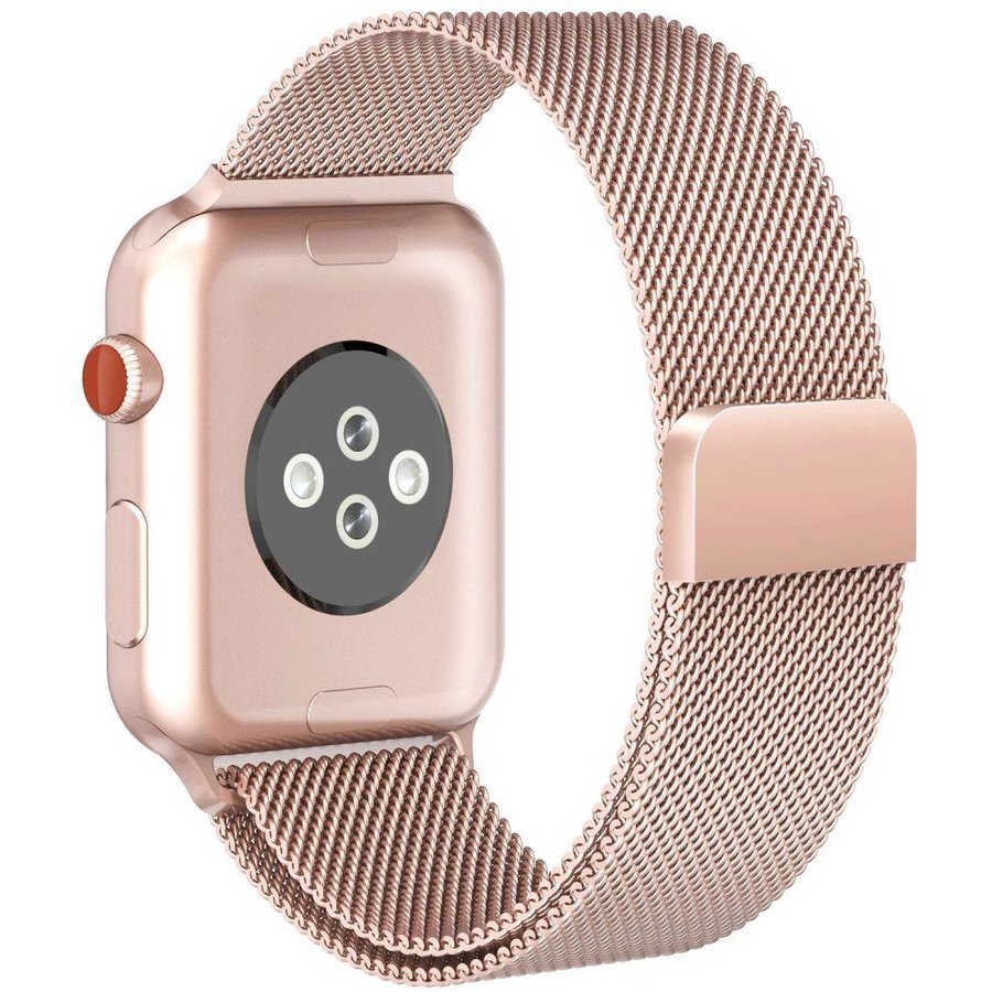 Accesoriu smartwatch Milaneseband compatibila cu Apple Watch 4/5/6/7/8/SE/Ultra 42/44/45/49mm Gold
