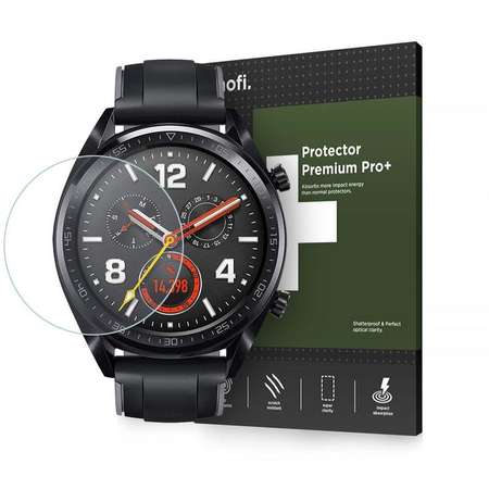 Accesoriu smartwatch Glass Pro Tempered Glass 0.3mm 9H Huawei Watch GT