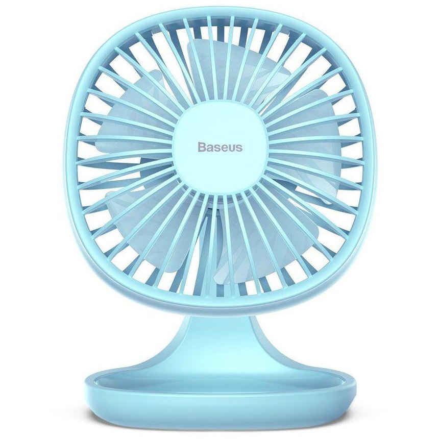 Ventilator de birou universal Pudding Shaped Albastru