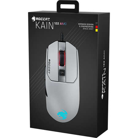 Mouse Gaming Roccat Kain 122 AIMO White