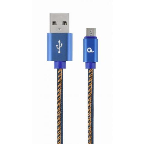 Cablu de date USB - Micro USB 1m Blue