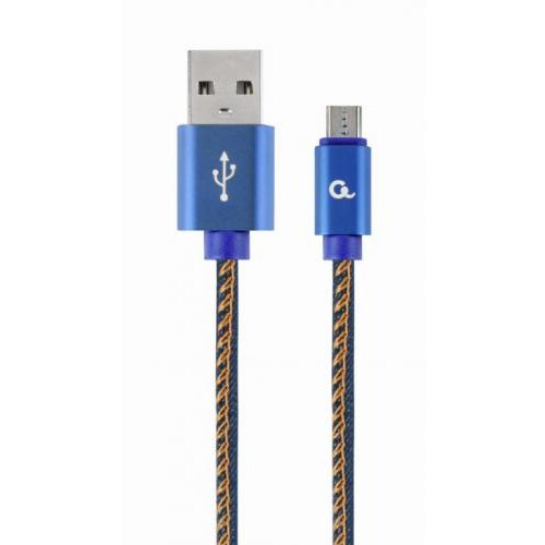 Cablu de date USB - Micro USB 2m Blue