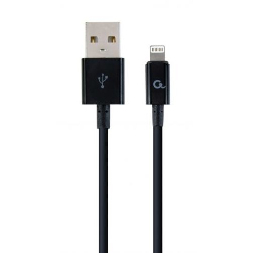 Cablu de date USB 2.0 - Lightning 1m Black