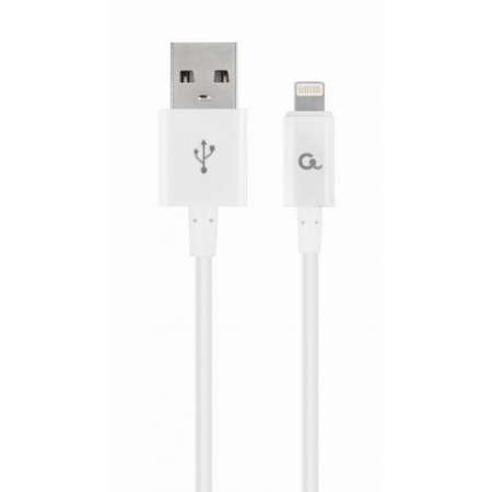 Cablu de date Gembird USB 2.0 - Lightning 1m White
