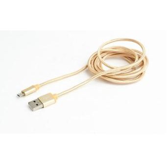 Cablu de date USB 2.0 - MicroUSB 1.8m Gold