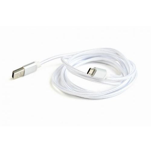 Cablu de date USB 2.0 - MicroUSB 1.8m Silver