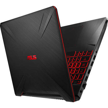 Laptop ASUS TUF FX505GT-HN100 15.6 inch FHD Intel Core i7-9750H 8GB DDR4 512GB SSD nVidia GeForce GTX 1650 4GB Black