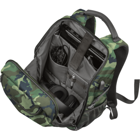 Rucsac Gaming Trust GXT 1255 Outlaw 15.6 inch Camo