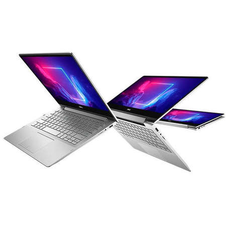 Laptop Dell Inspiron 7391 2-in-1 13.3 inch UHD Touch Intel Core i7-10510U 16GB DDR3 512GB SSD Windows 10 Pro 3Yr CIS Silver