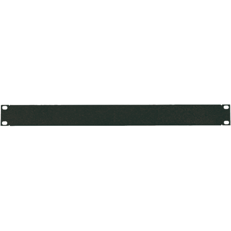 Solid Blank Panel Logilink 19 inch 1U Black