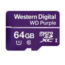 Purple 64GB Surveillance MicroSDXC Class 10 UHS 1