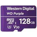 Card de memorie WD Purple 128GB Surveillance MicroSDXC Class 10 UHS 1