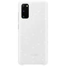 Galaxy S20 Protective LED Cover White