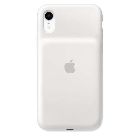 Husa Apple pentru iPhone XR cu Baterie White